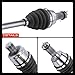 A-Premium Pair (2) Rear CV Axle Shaft Assembly Compatible with Polaris Sportsman 550 850 1000 XP, Scrambler 850 1000 XP, Driver and Passenger Side, Replace# 1332642, 1332809