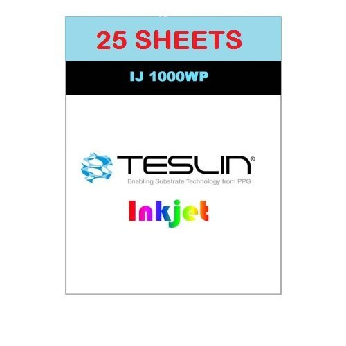 wasserfestes Papier für Inkjet Drucker - 25 Blatt Cover