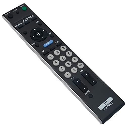 New Rm-Yd025 Replaced Remote Suit For Sony Tv Kdl-32S5100 Kdl-32Xbr9 Kdl-37L4000 Kdl-37L4000 Kdl-37L5000 Kdl-40S4100 Kdl-46S4100 Kdl-40V4100 Kdl-40V415 Kdl-40S504 Kdl-40S5100 Kdl-40Sl150 #TOP2