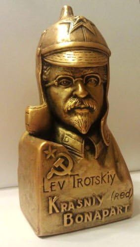 Soviet Russian Communist Leon Trotsky RED BONAPART Lenin Bust Statue H=16cm