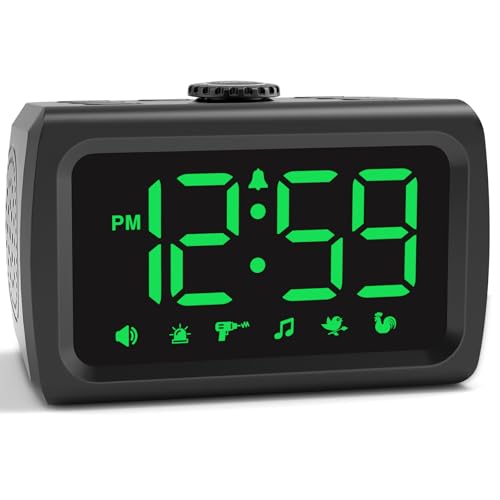 For Heavy Sleepers, 5-30 Min Alarm/snooze Duration, Auto/man