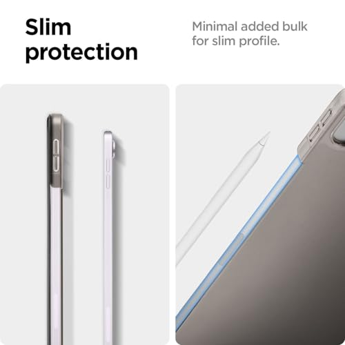 Image of Spigen for iPad Air 13 Inch Case M4 (2026), iPad Air 13 Inch Case M3 /M2 (2025 /2024), Smart Fold, Liquid Air Folio, Protective Tri-Fold Cover, Black