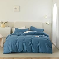 HAIBA Baumwoll Bettbezug 160x210 Cm Grün - Bügelfrei Mit Reißverschluss