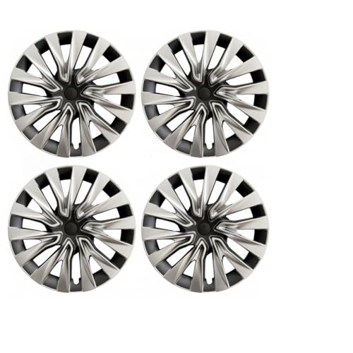Enjoliveurs Tesla Model 3 Highland 18 Pouces haut de gamme pack de jantes complètes Silver Black