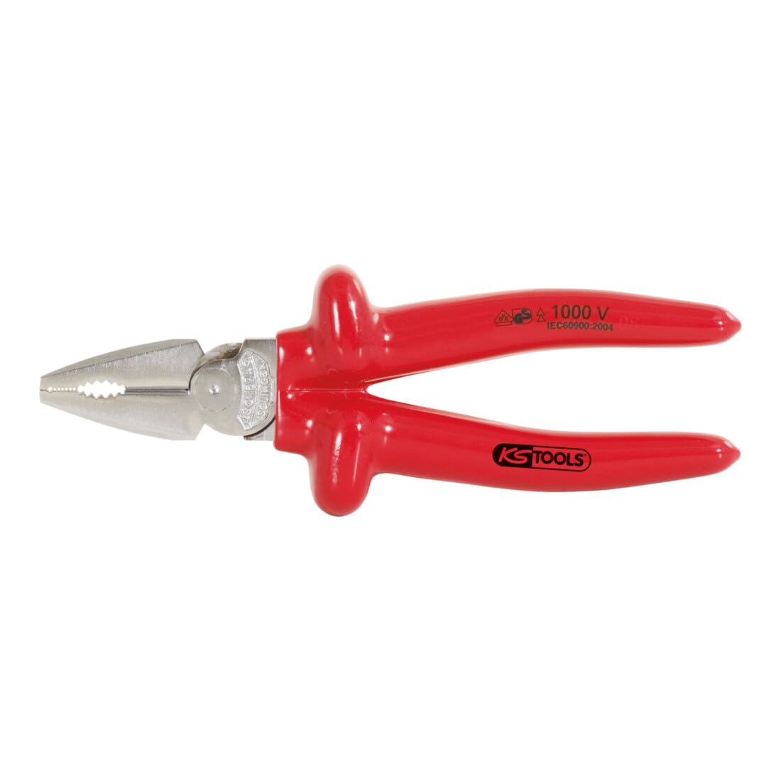 Pince coupante diagonale KS Tools 117.1278 couper les gros câbles sans effort