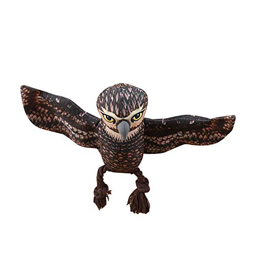 Large and Small Dog Pet Biting and Vocal Toys Pets Passing Time Toys, EASTBLUE Squeaky Dog Toys for Aggressive Chewers: Rubber Puppy Chew Ball with Squeaker, Almost Indestructible (A)