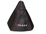 Übertragung: manuell Für Ford Galaxy MK3 FL 2009–15 Schaltsack schwarz Italienisches Leder Galaxy Logo Stickerei