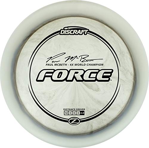 Discraft Paul McBeth Signature Elite Z Force Distance Driver Golf Disc [Colors May Vary] - 173-174g