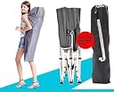 Jumix Camping Cot for Adults – Portable Folding Bed with Side Organizer & Head Incline, Heavy Duty Steel Frame, Ideal for Hiking, Travel, Office, Outdoor Sleeping gallery image