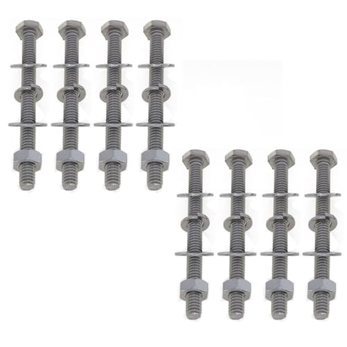 Meuey Lyot U-Channel Sign Post Bolt Set 8-Piece