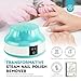 SAVILAND Nail Soaking Bowl Heated: Gel Nail Polish Remover Machine Automatic Quick Remove Gel Steam Soak off Gel Polish Remover Electric Nail Polish Remover Nail Salon Home DIY