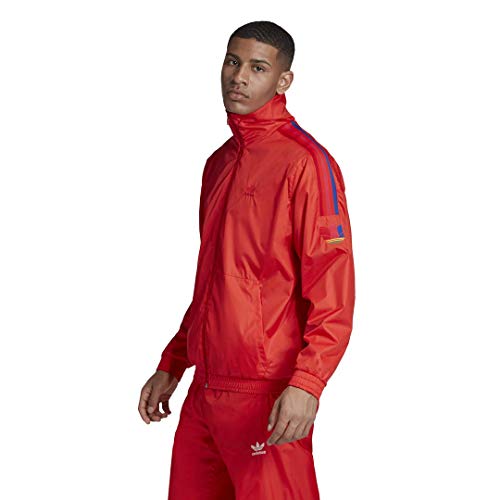 Veste de survêtement adidas logo trèfle 3D relief géométrique unique