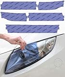 Lamin-x Custom Fit Blue Headlight Covers for Nissan Silvia S13 (89-94)