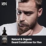 Men Jojoba Beard Oil Serum with Natural Vitamin E, Sunflower Seed & Tea Tree Oils. Organic, Pure, Natural, No Fillers. Beard Conditioner for Softening, Moisturizing, Itch & Dandruff Free 1 Oz - Image 3