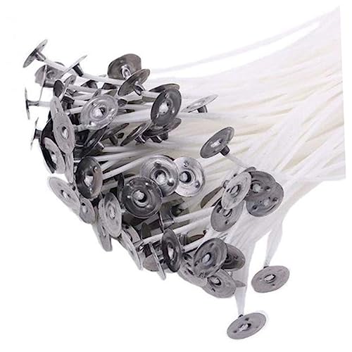 Veemoon 200pcs Mechas para Velas con Base miniatura 7