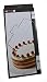 FM Professional Cortador Tartas, Acero Inoxidable, 31X16Cm