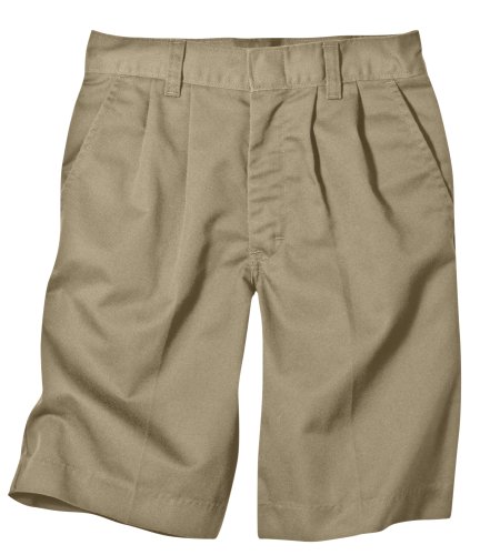 Pantalón corto Dickies para niño verde caqui de algodón resistente