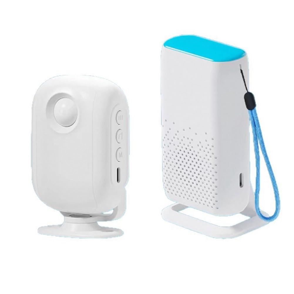 Aundhegrtt As Shown Human Body Induction Doorbell Split Infrared Induction Infrared Welcome Doorbell For Elderly