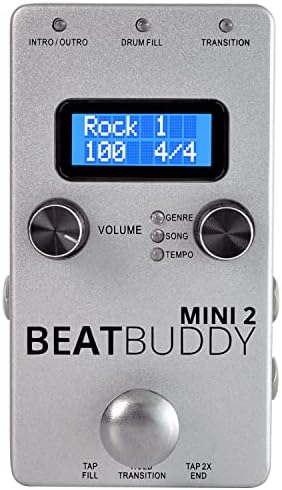 Singular Sound BeatBuddy MINI 2: Personal Hands Free Drummer Guitar Effect Pedal