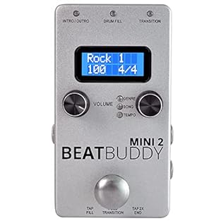 High-quality 16-bit sound and samples of professional drummers. Same core functionality and samples as the BeatBuddy drummer pedal in a smaller, more affordable package. No programming necessary for live, hands-free control of the beat. Works with an...