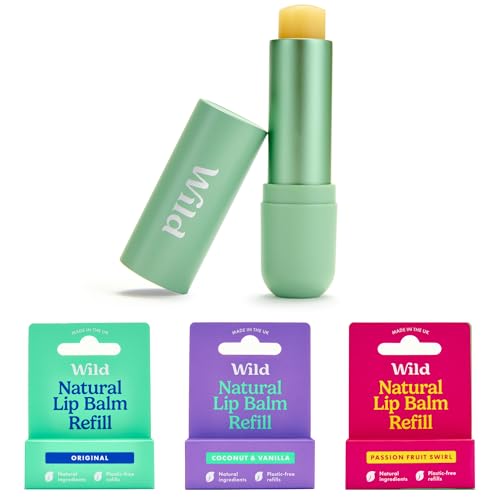 Wild Refillable Lip Balm Starter Kit - Includes Sage Green