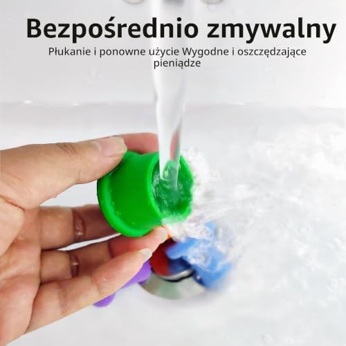 10 sztuk silikonowych korków winowych, wielokrotnego użytku korki do butelek szampana, zamknięcia do butelek winowych, korki szklane do napojów piwnych, szampańskich, winowych do średnicy wewnętrznej