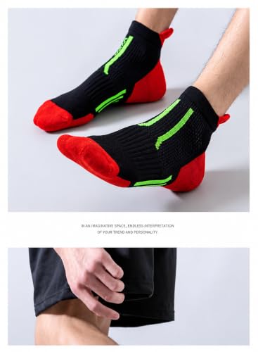 Image of Pure Cotton Sports Men's Ankle Socks 5 Pairs