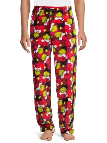 Dr. Seuss The Grinch Mens Superminky Sleep Pant, Sizes S-XL