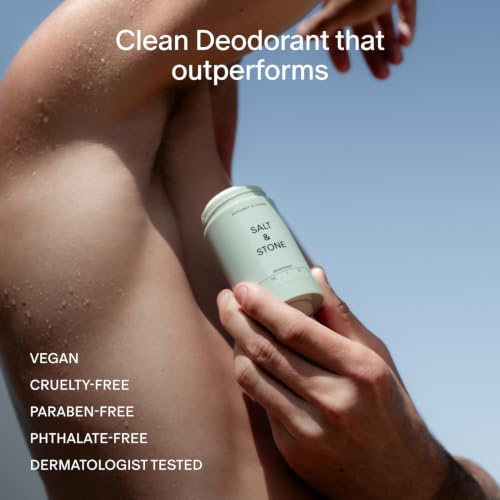 Salt & Stone Aluminum-Free Deodorant, Women & Men Bergamot & Hinoki 2.6 oz by Salt & Stone - Used condition - Image 7