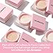 MCoBeauty - Transluscent Loose Powder Cool & Set - Finely Milled Water-Based Baking & Setting Powder with Hyaluronic Acid, Glycerin & Vitamin E - Vegan, Cruelty Free Cosmetics - Face Makeup