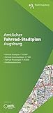 Amtlicher Fahrrad-Stadtplan Augsburg: Fahrradstadtplan von Augsburg 2015, gefaltet
