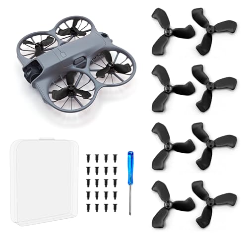 8 Pcs Propellers Compatible with DJI NEO 2 Drone Colorful Paddle Propellers...