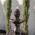 XBrand 51" 3-Tier Outdoor Waterfall Fountain, Weather-Resistant Resin Freestanding Water Feature with Pump, Brown