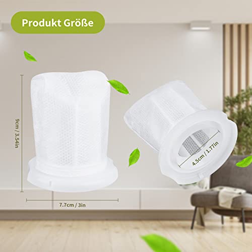 6 Stück Filter für Vorwerk Kobold VC100 Akku Staubsauger VC 100 Schmutzfilter Ersatzfilter für Vorwerk VC 100 Handstaubsauger