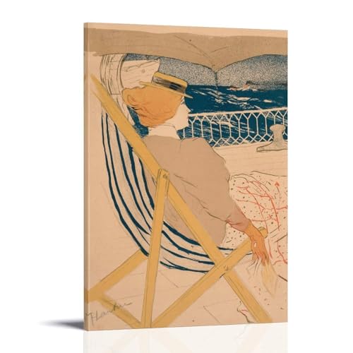 Toulouse-Lautrec La Passagère du 54 tableaux décoratifs sur toile salon