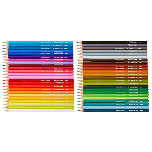 Crayons aquarelle triangulaires STAEDTLER lot de 6 boîtes de 48 pièces pour dessin et coloriage