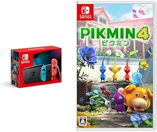 Nintendo Switch Joy-Con(L) ネオンブルー/(R) ネオンレッド＋Pikmin 4(ピクミン 4) -Switch セット