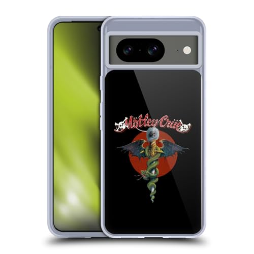 Carcasa Google Pixel 8 Motley Crue protectora de gel antigolpes con imán para coche