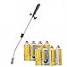 Price comparison product image Weed Burner Butane Gas Blowtorch Garden Torch Weeds Killer Burner with Gas canisters Adjustable Flame Destroys Outdoor Moss Fungus Weed Wand (1x Weed Wand+ 8 Gas Bottles)