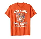 Just A Girl Who Loves Ranger Suarez Philadelphia MLBPA T-Shirt, Men, Orange, Small