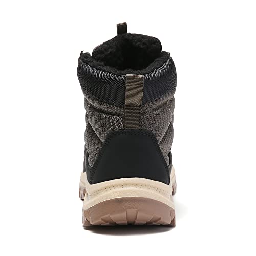 Image of SKDOIUL Men's Winter Outdoor Snow Boots Shoes
