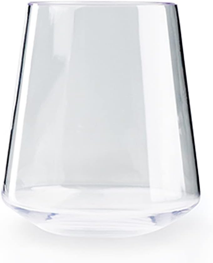 GSI 11872098000000 Stemless Wine Glass, White (For White Wine)