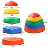 41dm7j7qbtl - 5Pcs Stepping Stones for Kids,Non-Slip Plastic Toddler Balance River Stones for Promoting Children's Coordination Skills Obstacle Courses Sensory Toys for Toddlers Indoor or Outdoor Play
