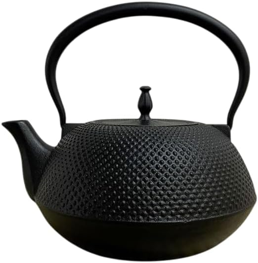 Japanese Cast Iron Tea Kettle – 1.5L Nambu Tetsubin with Arare Pattern