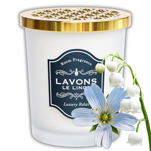 LAVONS Room & Home Fragrance; Air Freshener, Odor Elimintator, Deodorizer for Home, Room, Bathroom & Office, Long-lasting & Made in Japan, 5.3 Oz, Luxury Relax (Gardenia & Wood)