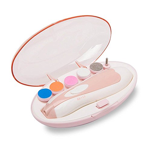 Baby Nail File, Safe Baby Nail Clippers for Newborn or Toddler Toes and Fingernails Baby Nail File, Safe Baby Nail Clippers for Newborn or Toddler Toes and Fingernails Adults can Also use (Pink)