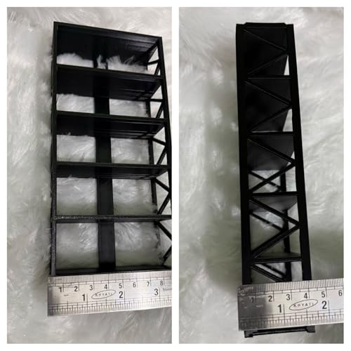 Image of Hot Wheel Display Stand, 5 Tier Rack, 3D Printed - Black Colour