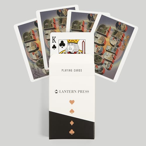 Baraja de 52 Cartas de Poker Coeur d'Alene Idaho miniatura 6