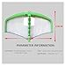 Portable Windsurfing Inflatable Wing, Inflatable Sail, Windsurfing Wing Foil, Kitesurfing Kite, Urfing Snow Ski