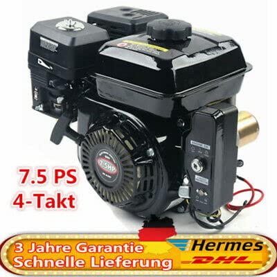 7,5 pk benzinemotor | Go Kart met benzinemotor 4-takt | laag brandstofverbruik | robuuste 4-takt